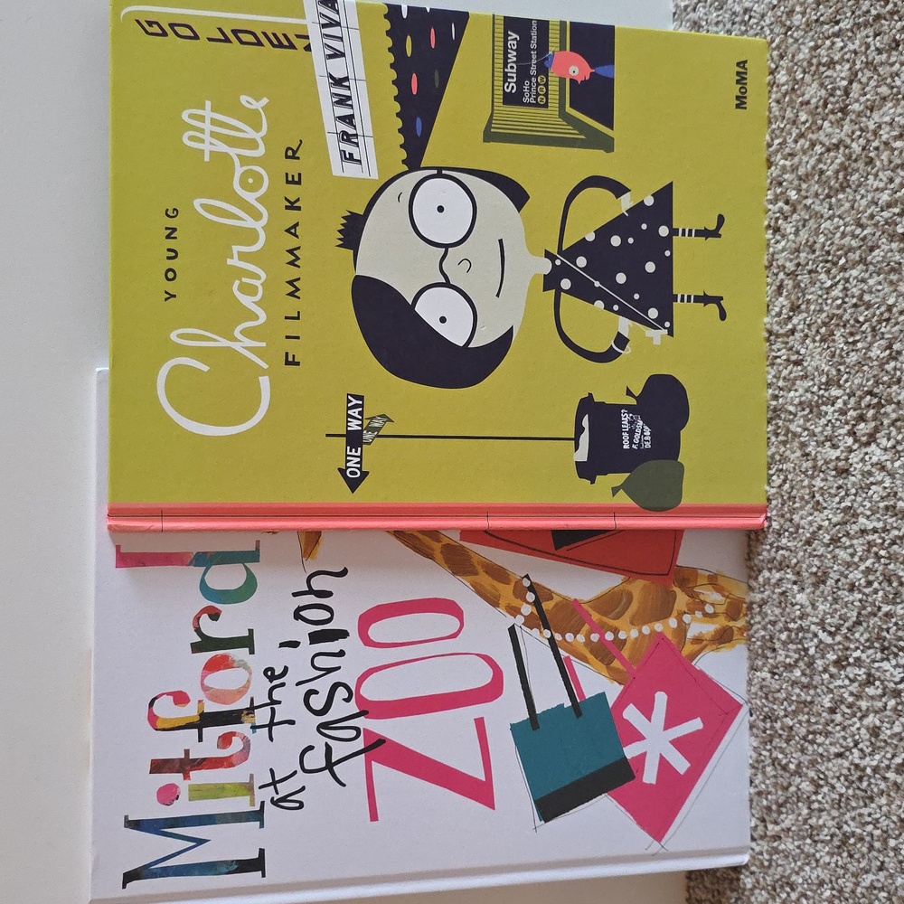 Young Charlotte Filmmaker And Mitford At The Fashion Zoo Hardcover Book Set